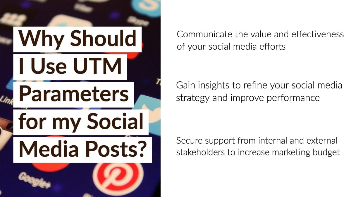 Measuring Social Media Performance with UTM Parameters Infographic